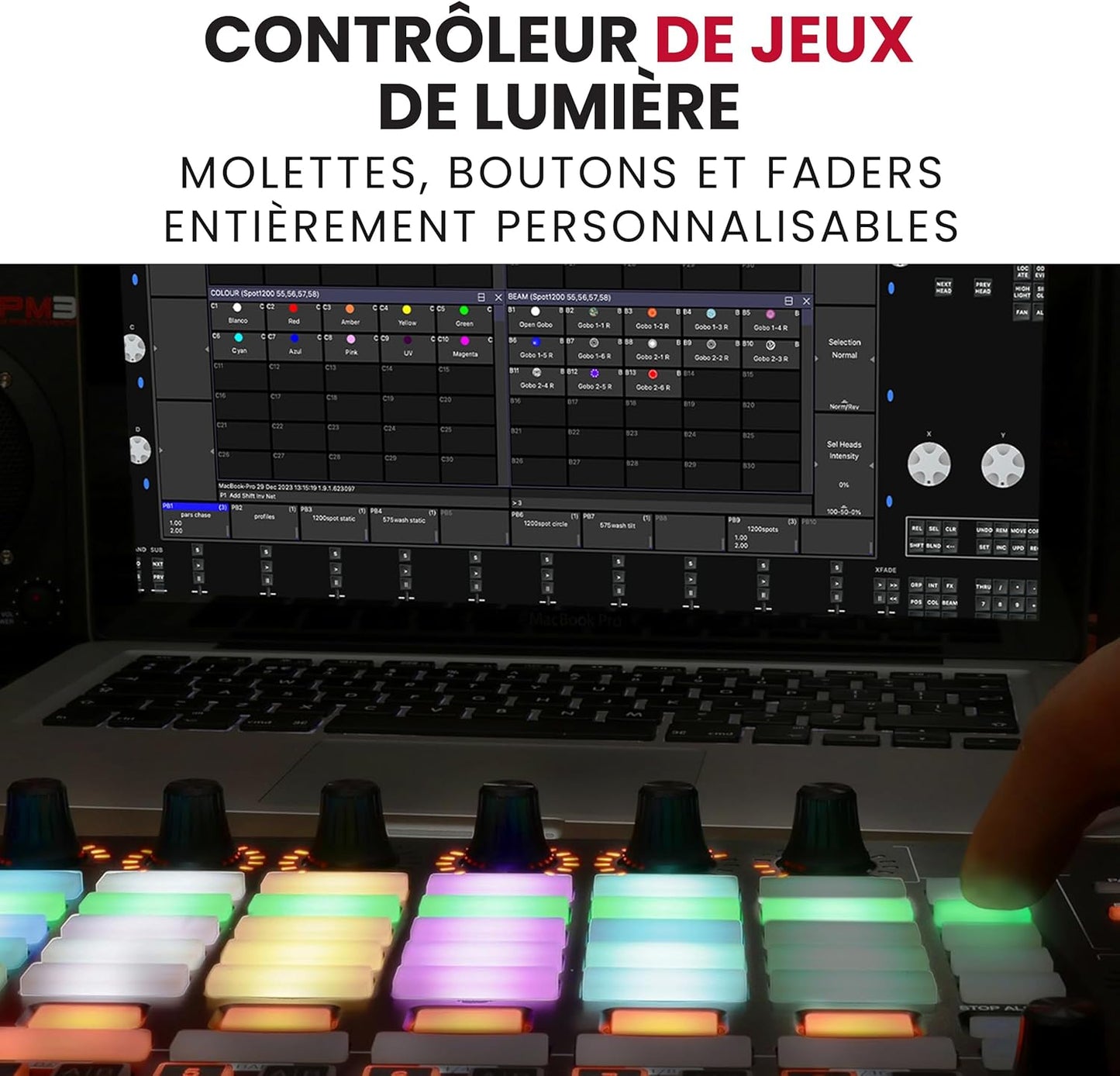 Akai APC40 MKII contrôleur MIDI USB Ableton Live, 5x8 pads, faders, logiciels