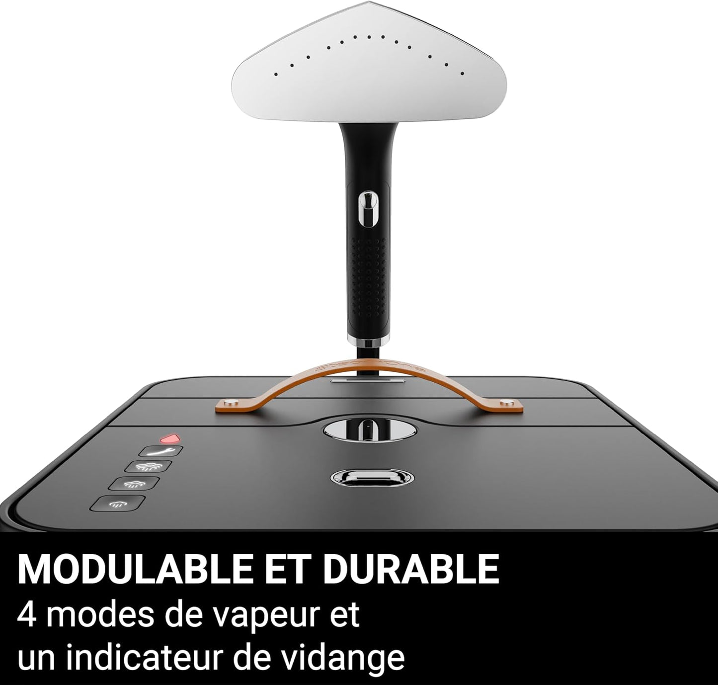 STEAMONE SteamCube défroisseur vapeur pro 2900W, 125g/min, vertical/horizontal