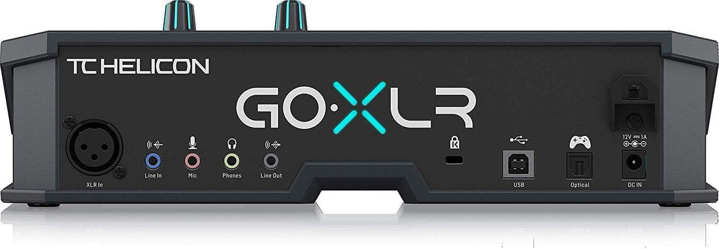 TC Helicon GoXLR mixage 4 canaux, effets vocaux, faders motorisés, PC