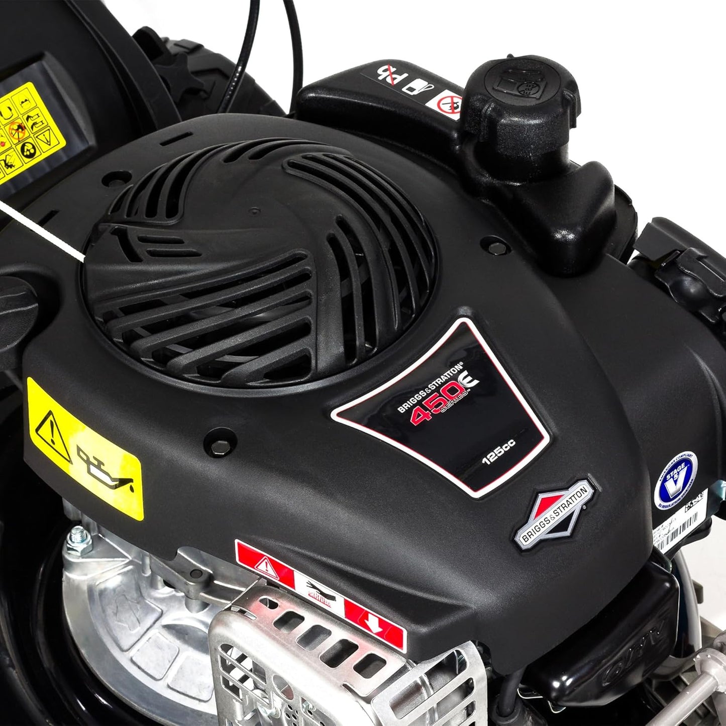 NAX 1000S tondeuse thermique 125cm³, 42cm, panier 45L, moteur B&S, entraînée
