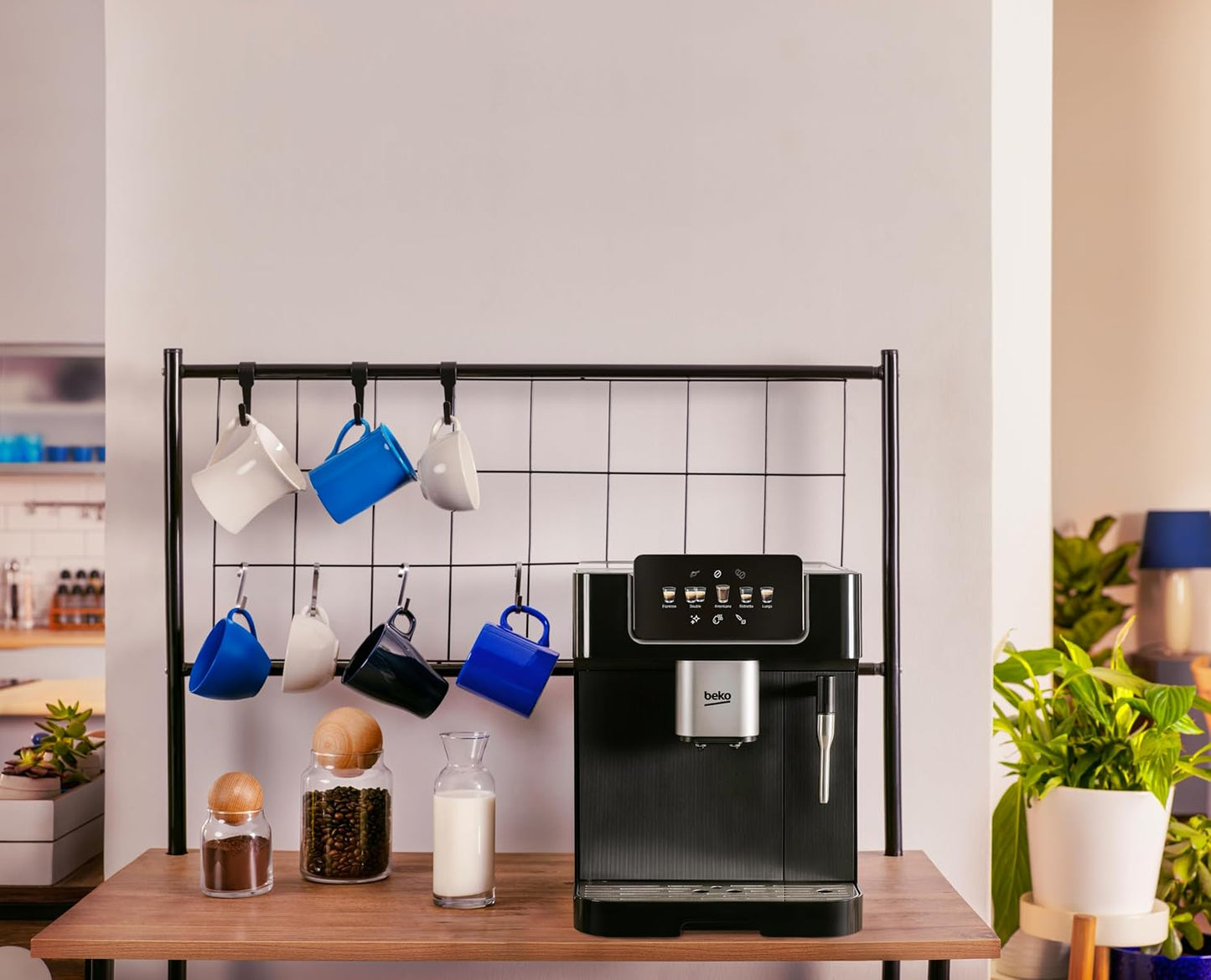 BEKO machine expresso automatique café moulu ou grain