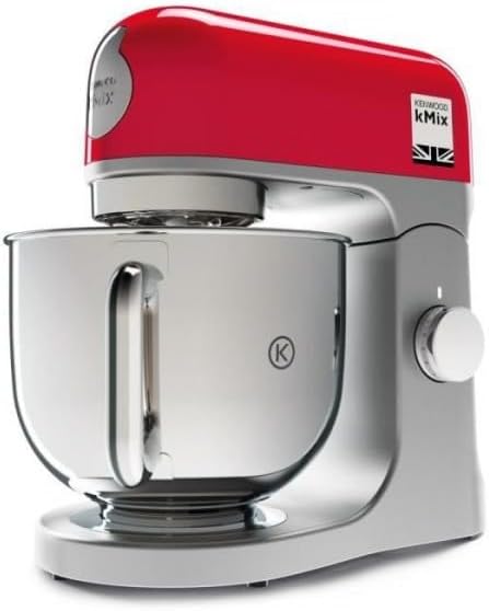 Kenwood KMX750RD robot pâtissier 1000W, bol 5L, rouge