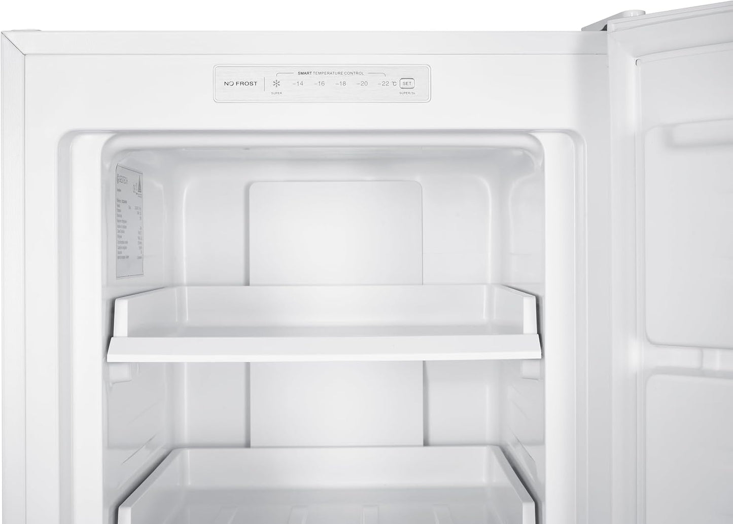 GEDTECH congélateur armoire No Frost 224L GCO224NFWH blanc