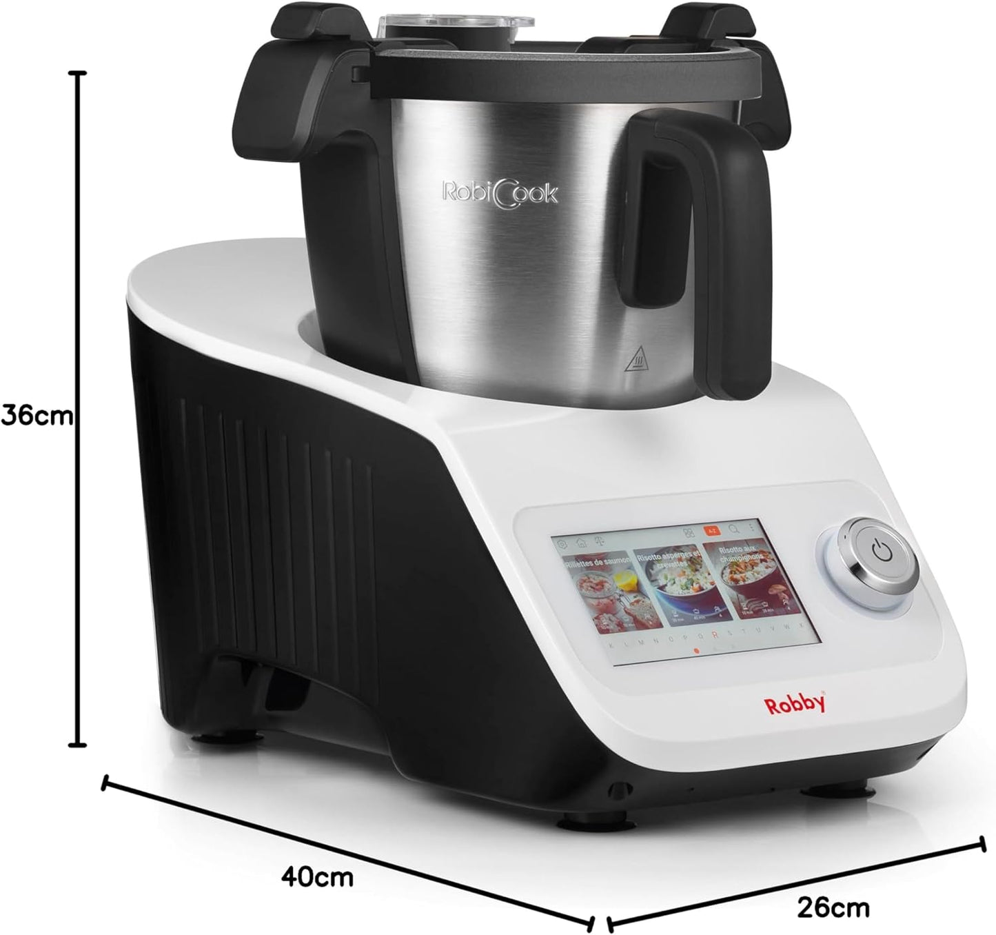 Robot cuiseur multifonctions ROBICOOK + bol, balance + écran tactile