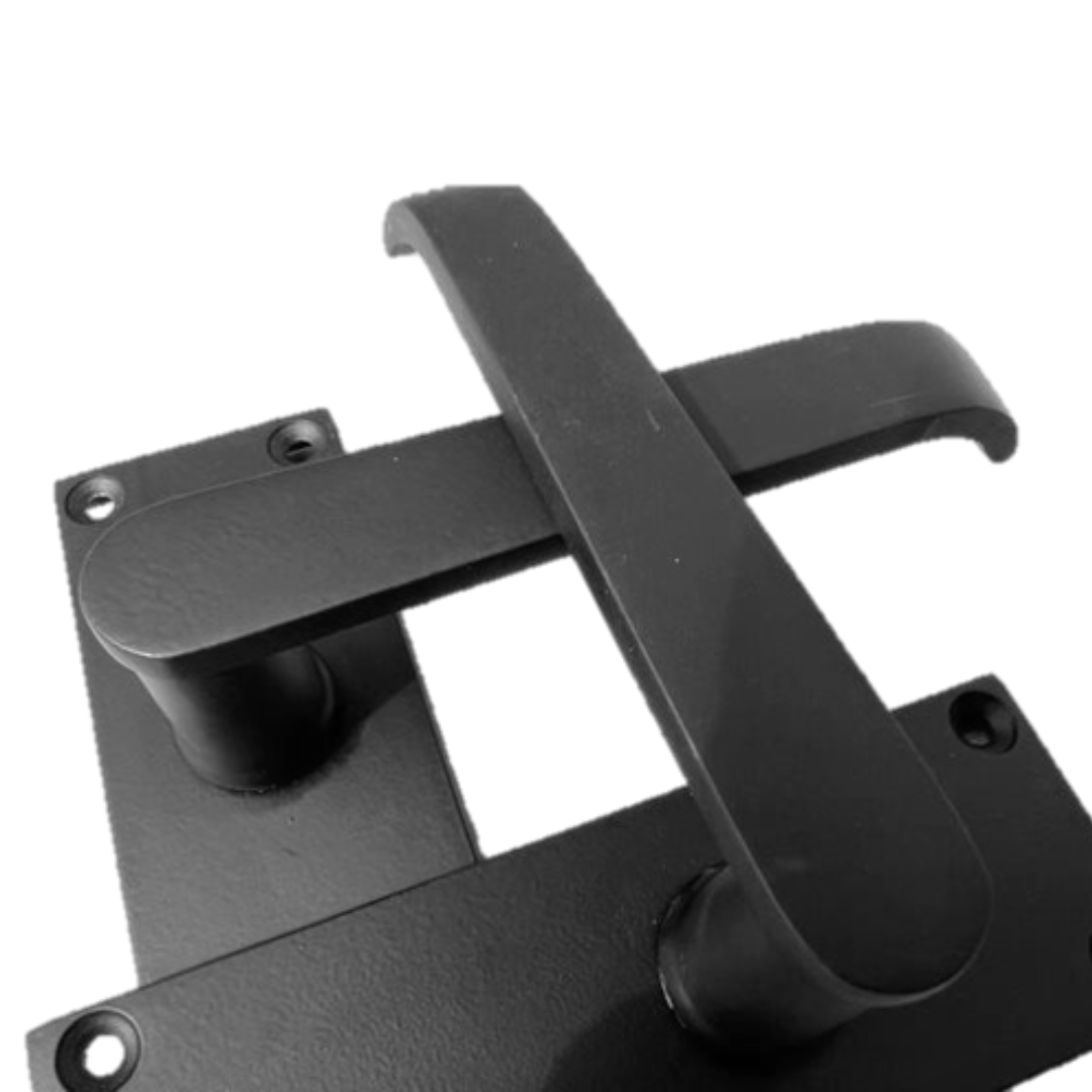 Poignées de porte droites MULTIPACK - Noir mat 1/4/6 paires