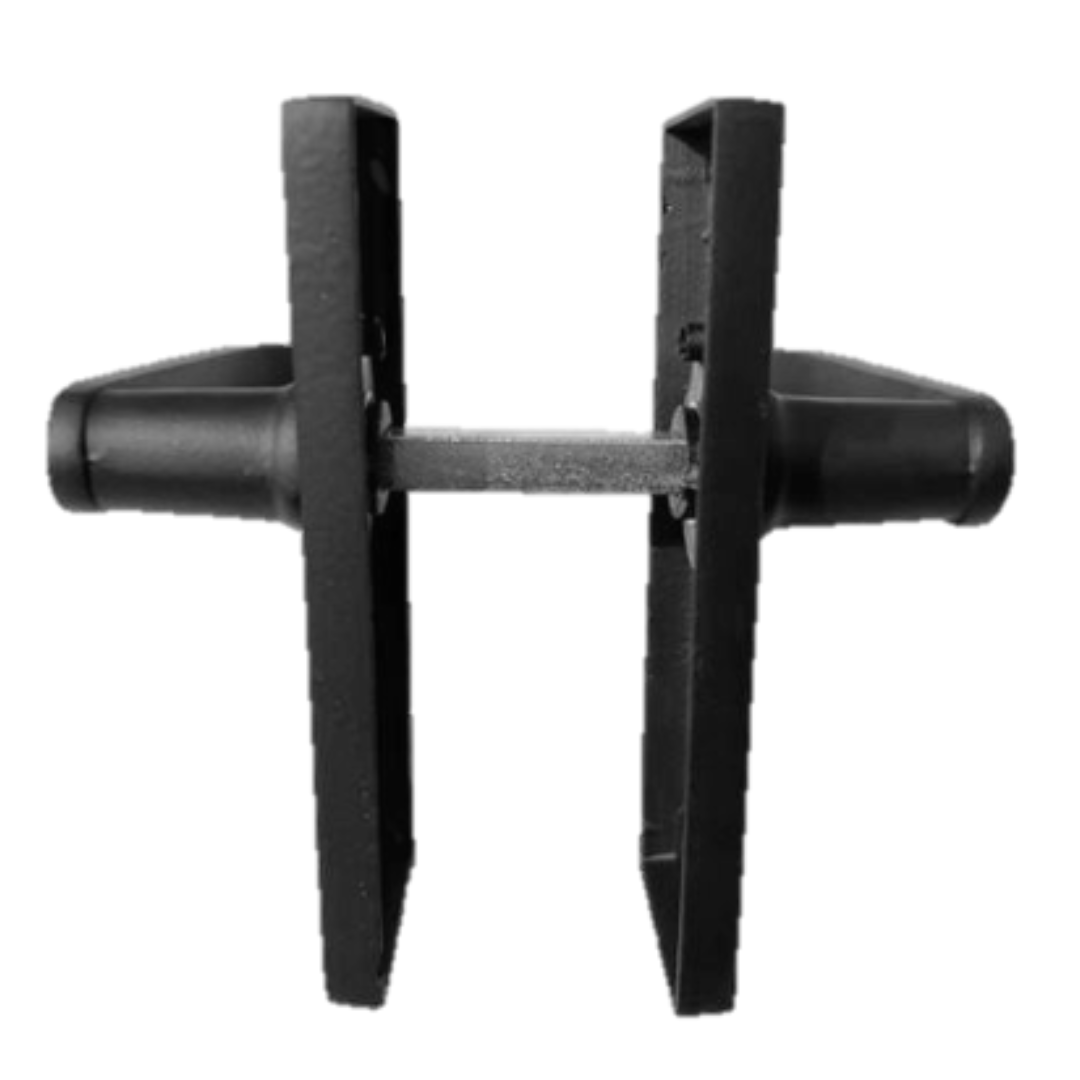 Poignées de porte droites MULTIPACK - Noir mat 1/4/6 paires