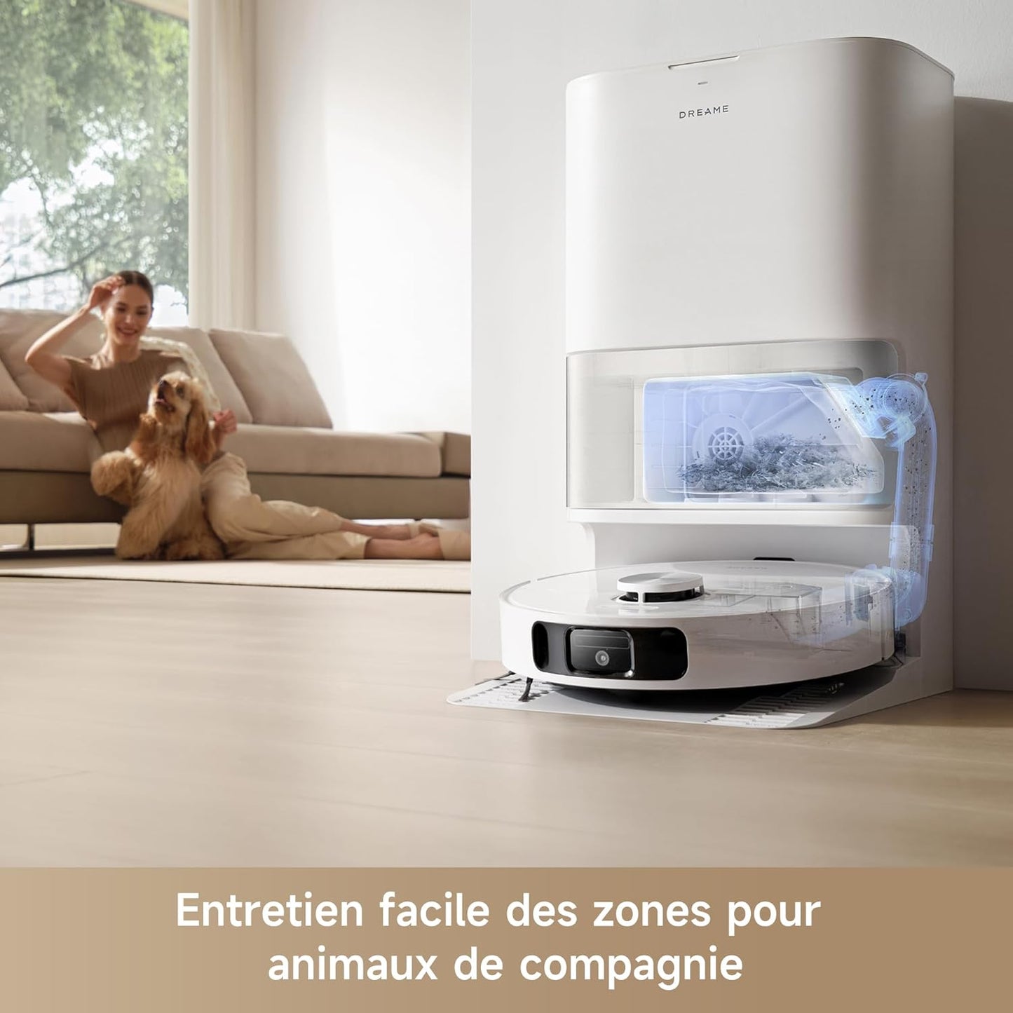 DREAME L10s Ultra Gen2 robot laveur aspirateur, 10000Pa, base auto, MopExtend