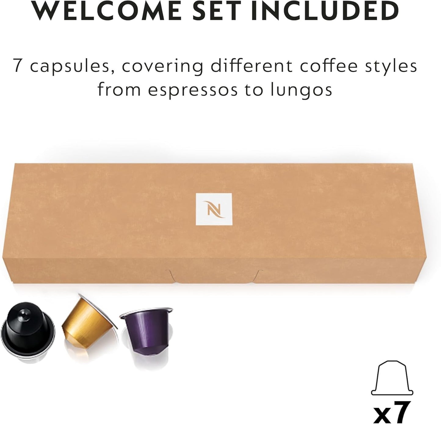 Nespresso EN640W Gran Lattissima, café + lait auto, 1400W, 19 bars, blanc