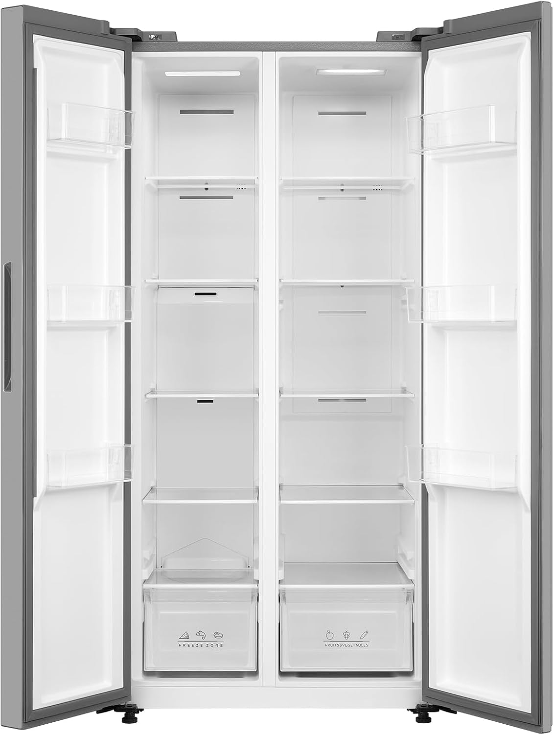 Comfee' RCS609IX2 frigo américain 460L, no frost, inverter, inox, double zone