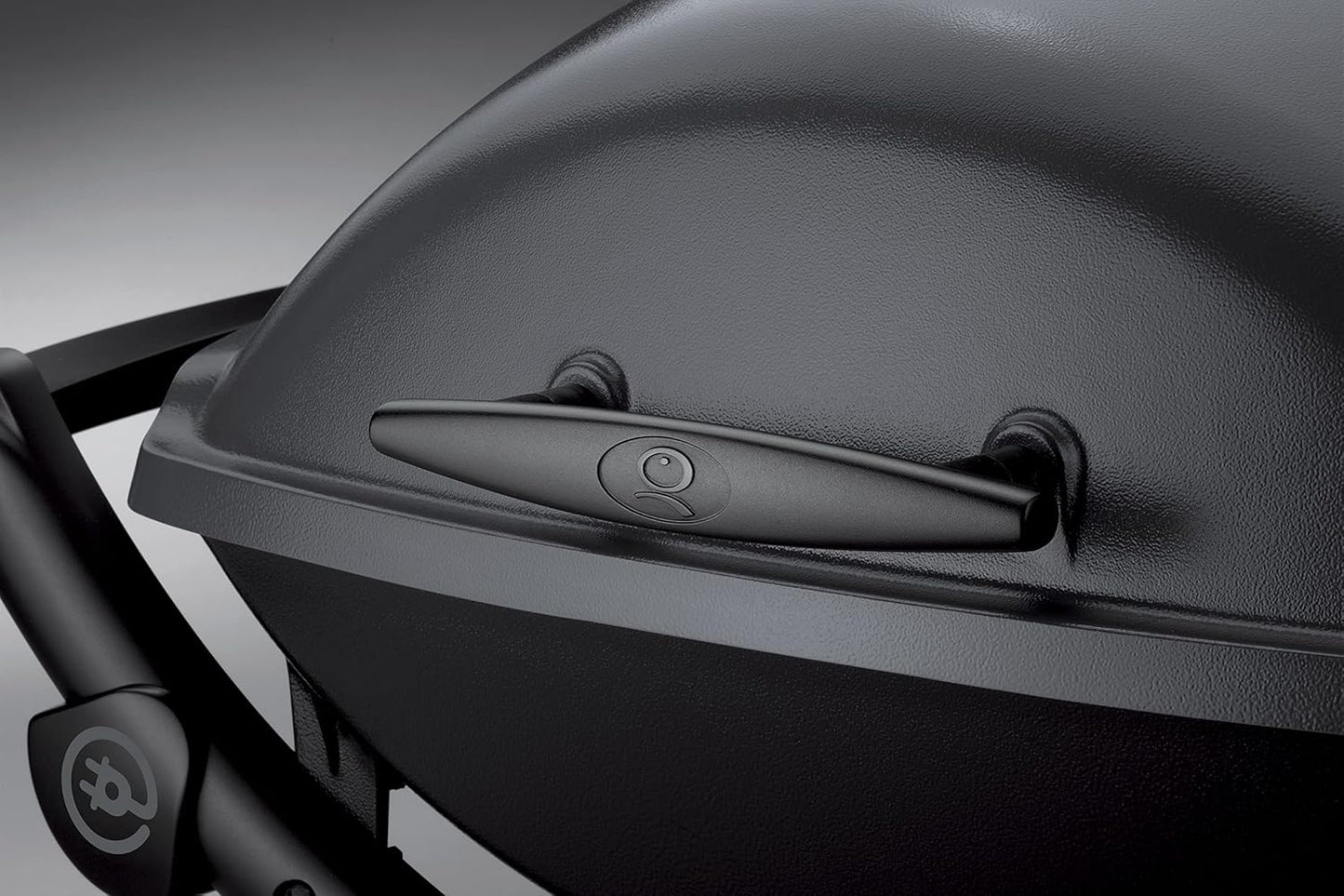 Weber Q2400 barbecue électrique gris foncé, support, 54x39cm, fonte