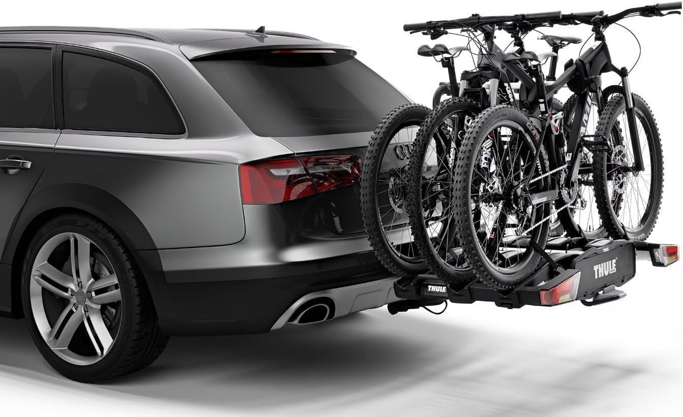 Thule EasyFold XT porte-vélos attelage 2 vélos, noir/aluminium
