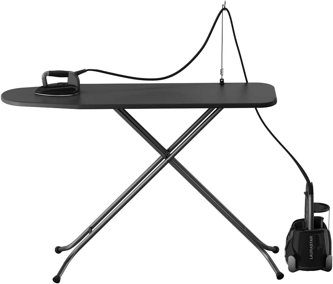 Laurastar Lift Plus Ultimate centrale vapeur 3-en-1, portable, noir, réservoir amovible