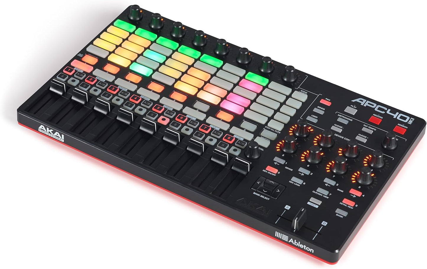 Akai APC40 MKII contrôleur MIDI USB Ableton Live, 5x8 pads, faders, logiciels