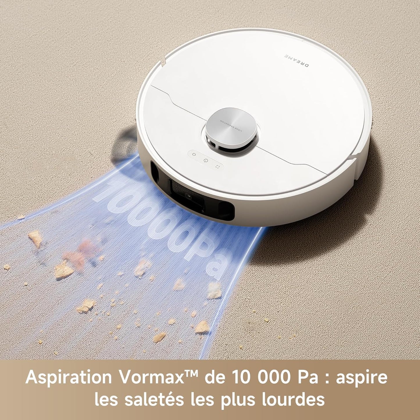 DREAME L10s Ultra Gen2 robot laveur aspirateur, 10000Pa, base auto, MopExtend