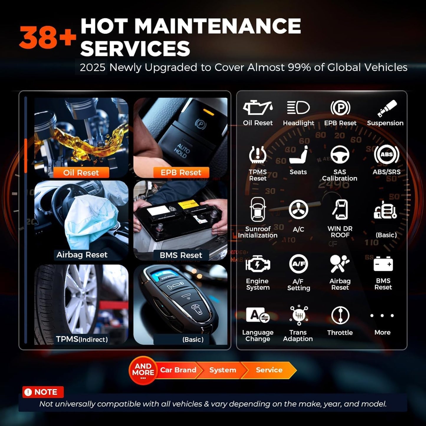 OTOFIX D1 Lite valise diagnostic auto 2025, 38+ fonctions, mises à jour 2 ans