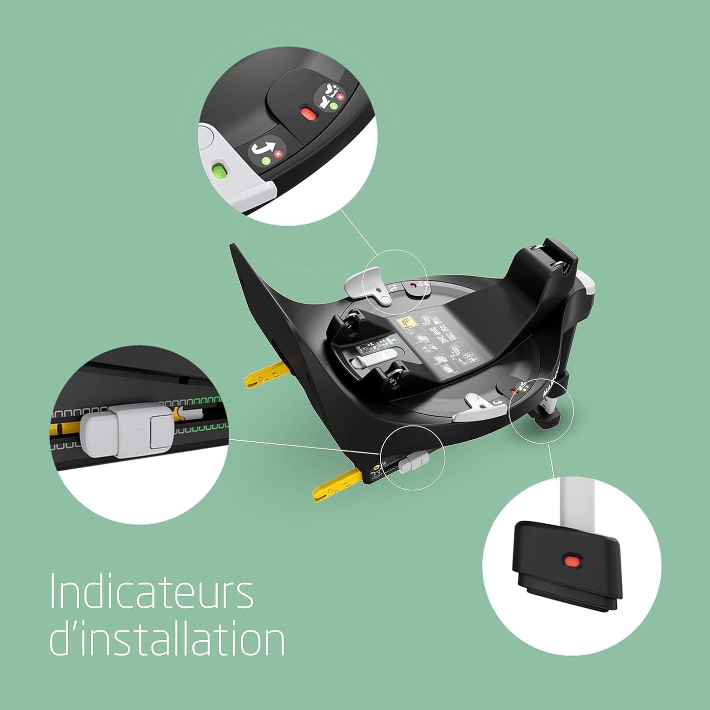 Maxi-Cosi Zelia S poussette 3-en-1 + base ISOFIX FamilyFix, 0–4 ans, gris