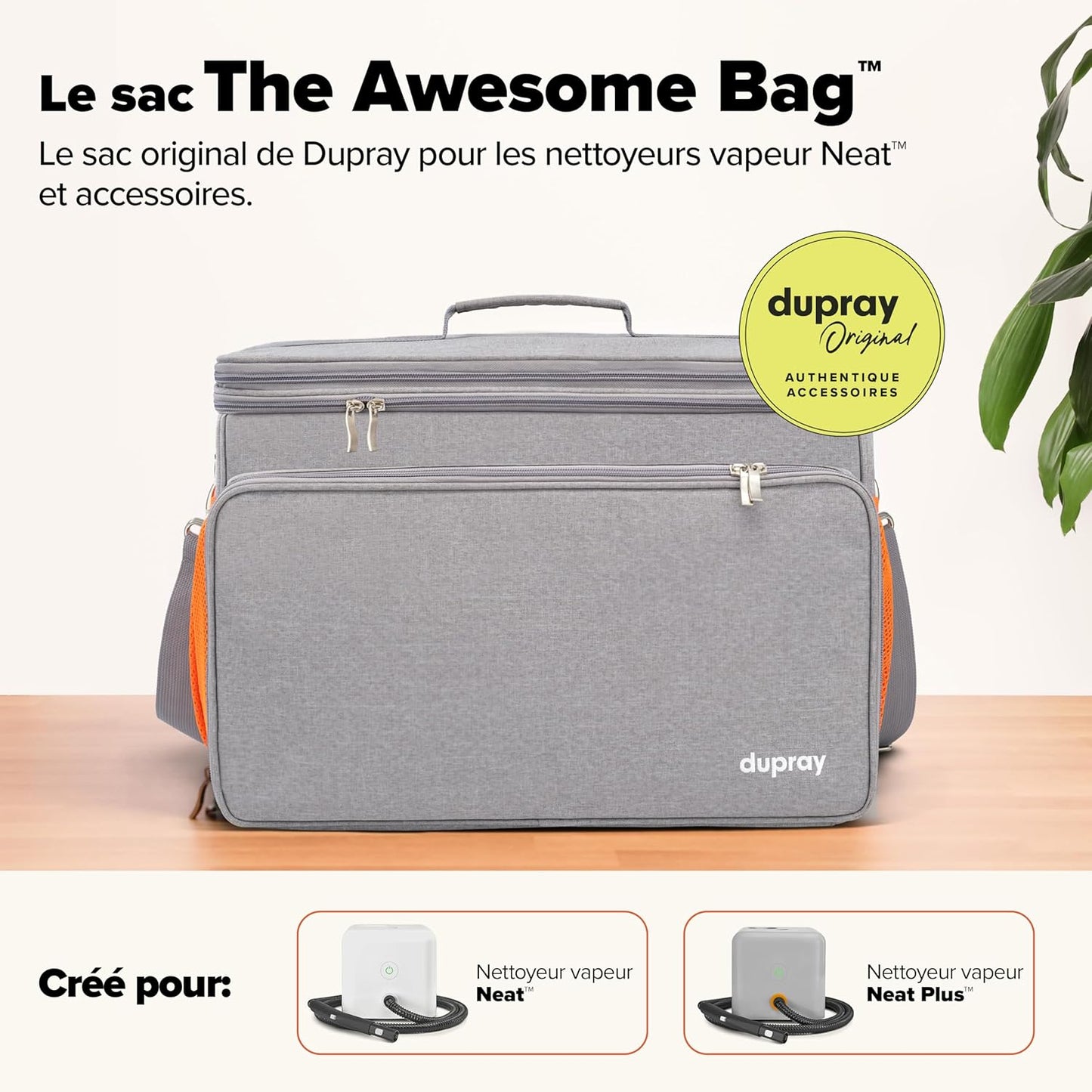Dupray Neat nettoyeur vapeur, 18 accessoires, sols, voiture, joints + sac