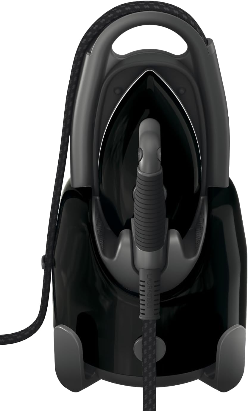 Laurastar Lift Plus Ultimate centrale vapeur 3-en-1, portable, noir, réservoir amovible