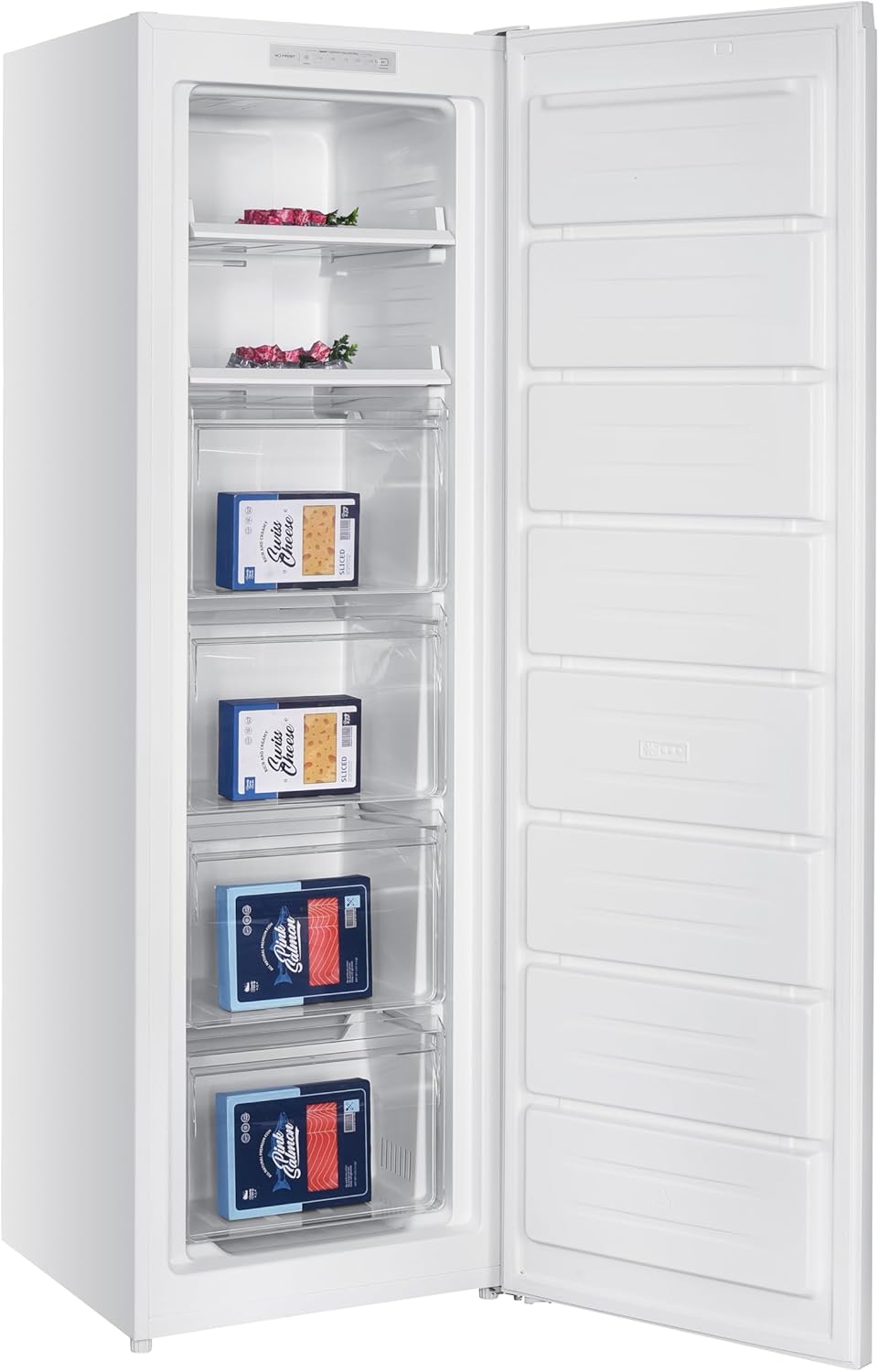 GEDTECH congélateur armoire No Frost 224L GCO224NFWH blanc