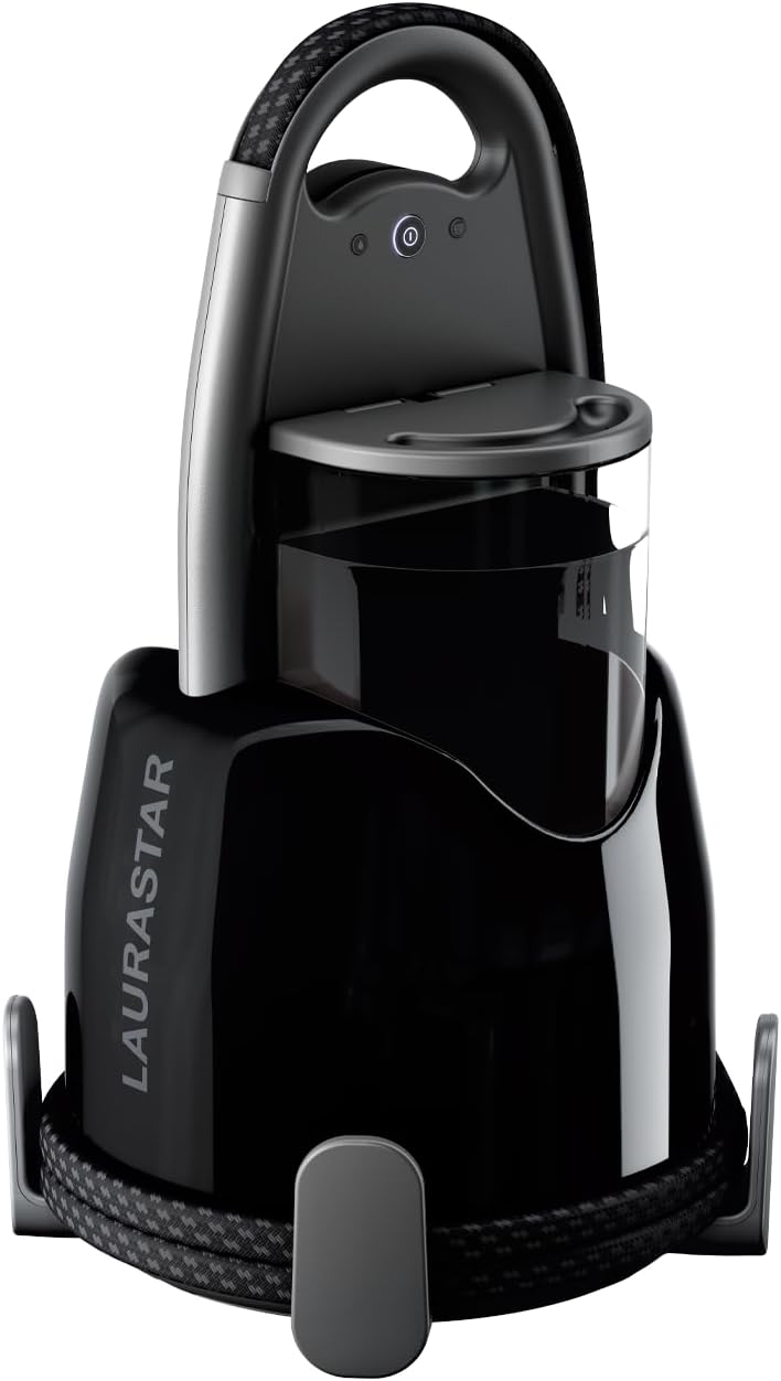 Laurastar Lift Plus Ultimate centrale vapeur 3-en-1, portable, noir, réservoir amovible