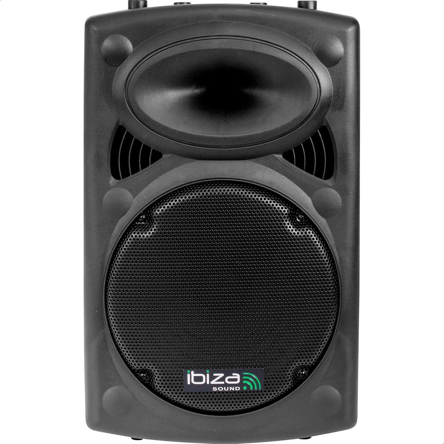 Ibiza PORT12VHF-BT enceinte 12" 700W, 2 micros, BT, USB, SD, 5–7h autonomie