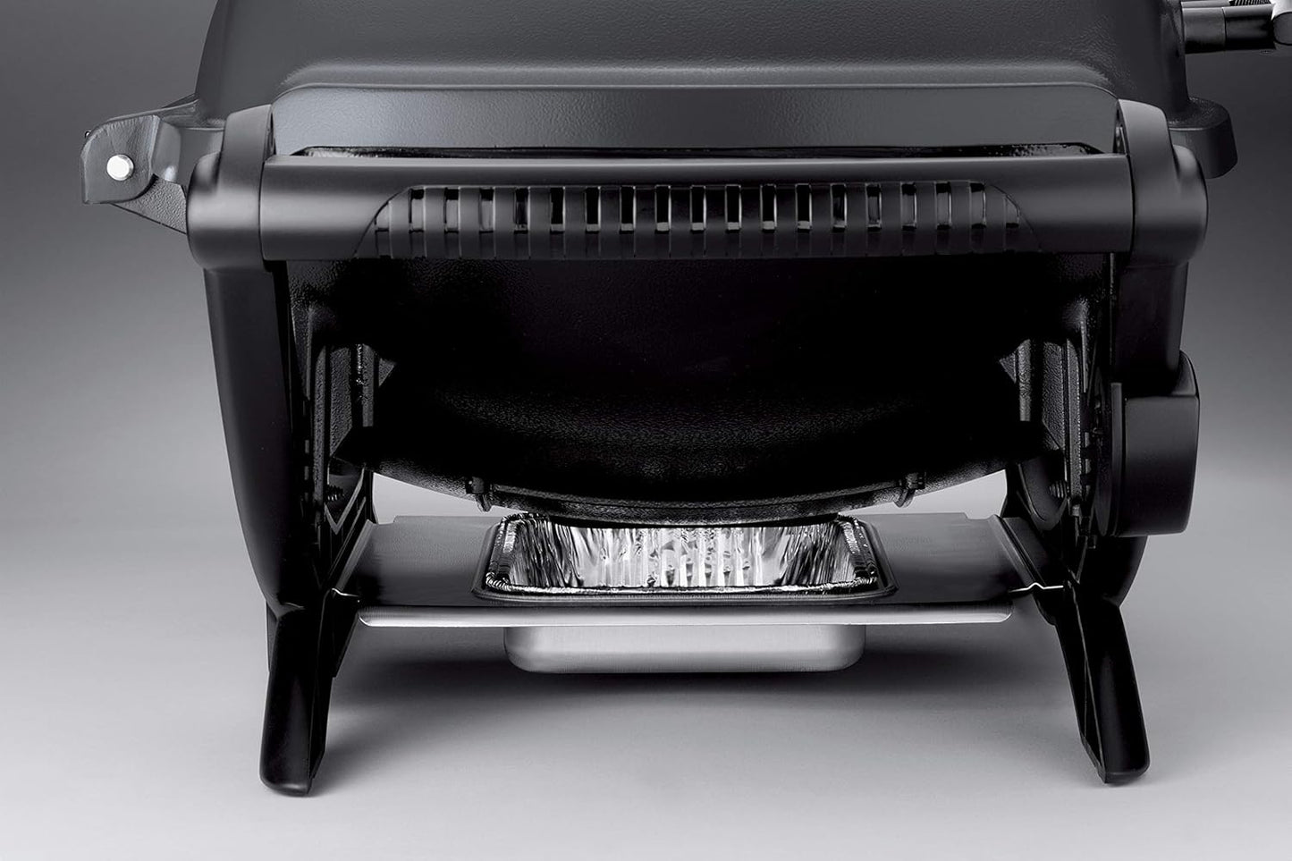 Weber Q2400 barbecue électrique gris foncé, support, 54x39cm, fonte