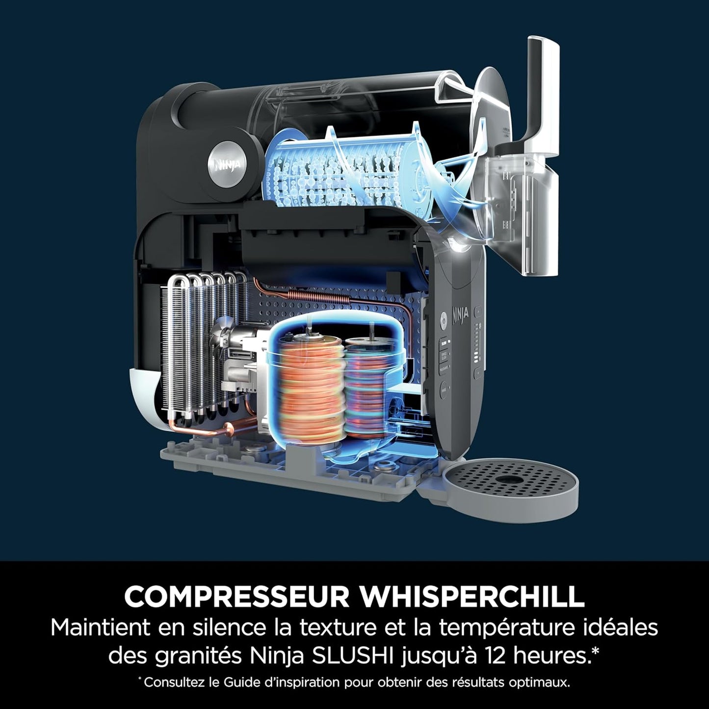 Ninja SLUSHi machine boissons glacées 1.9L, milkshake, TikTok, sans glace