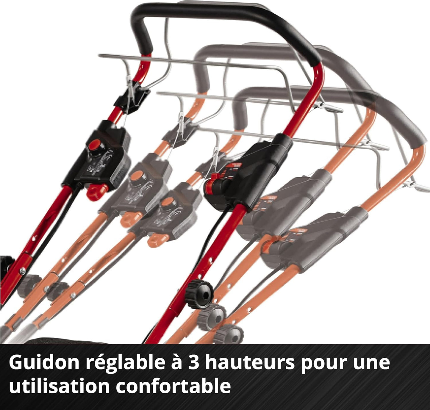 Einhell GP-CM 36/47 S HW Li tondeuse 36V, auto, 47cm, 4x4Ah batteries, 2 chargeurs