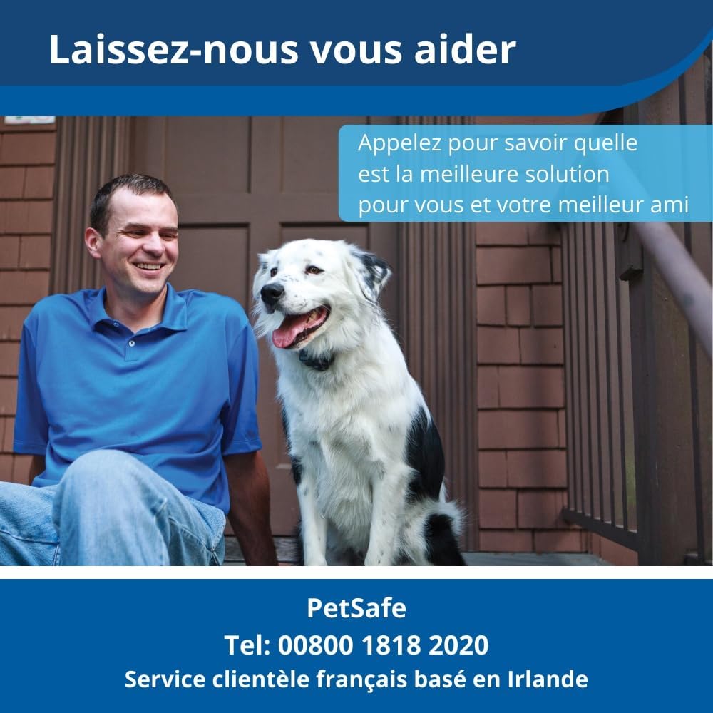 PetSafe clôture anti-fugue sans fil Stay & Play, 3000m², collier rechargeable