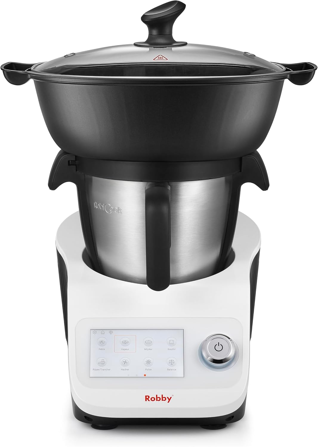 Robot cuiseur multifonctions ROBICOOK + bol, balance + écran tactile