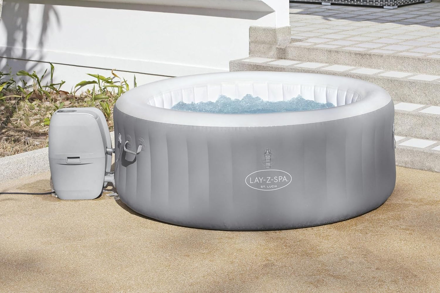 Lay-Z-Spa St Lucia AirJet 1.70m x 66cm, 67"x26", spa gonflable
