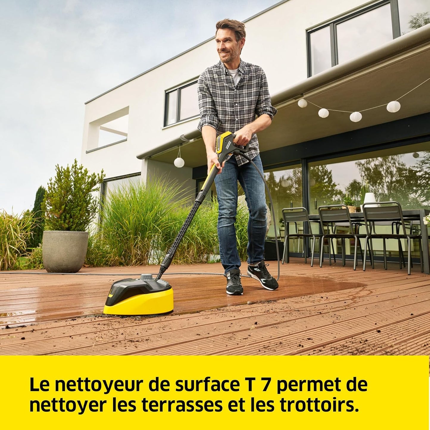 Kärcher K 7 Smart Control Flex nettoyeur HP 180 bars, 600L/h, pistolet + rotabuse