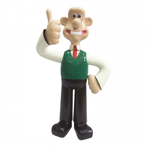 Sculpture de jardin en métal Wallace Gromit & Aardman