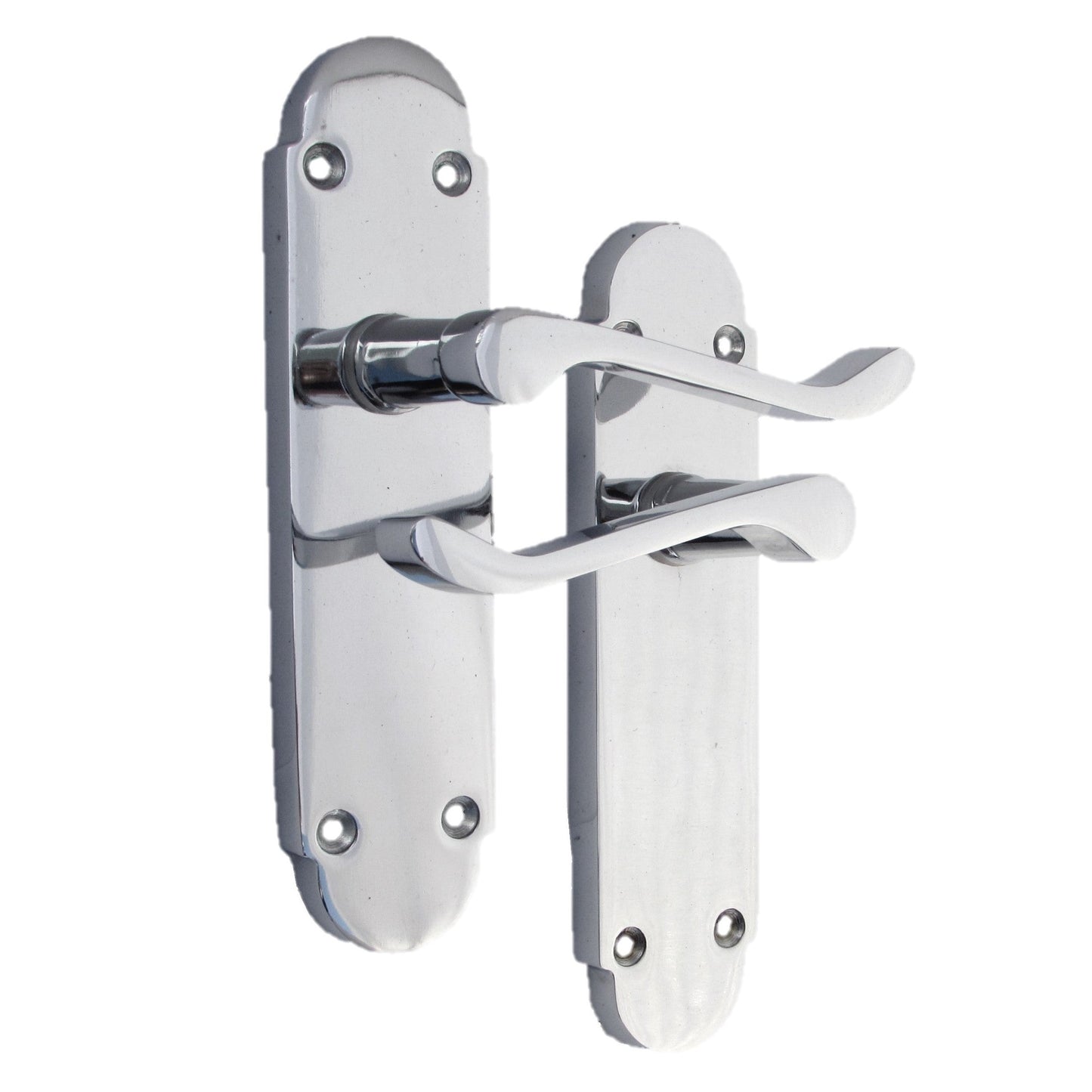 Poignée de porte Epsom à levier style victorien - Chrome