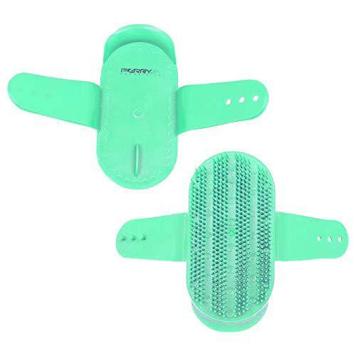 Étrille en plastique Perry Equestrian, accessoire de toilette pour chevaux et poneys de taille moyenne