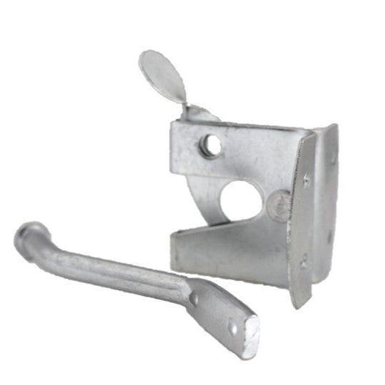 Loquet de portail automatique pour jardin, cour, porte, serrure - Finition zinguée