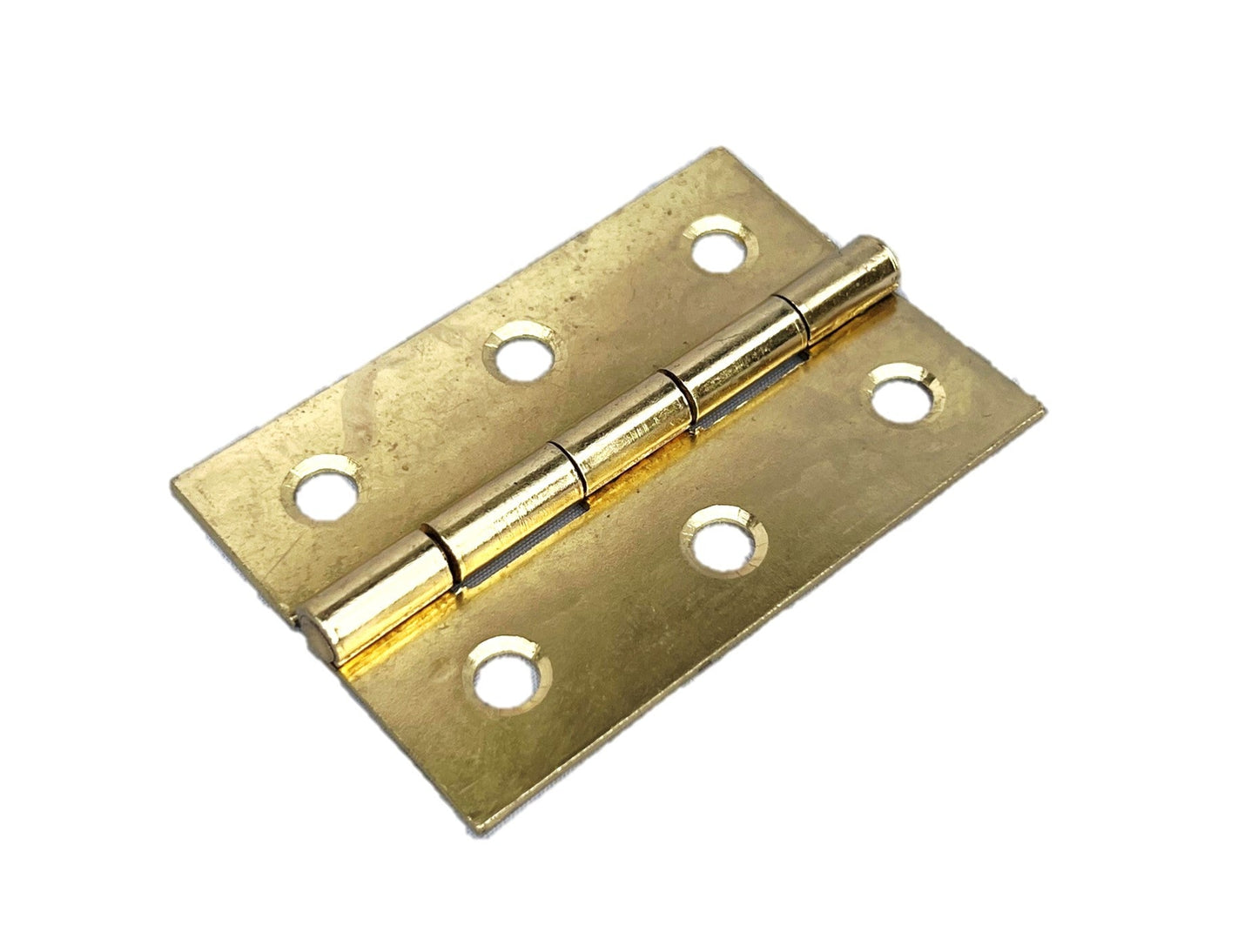 CHARNIÈRES À BOUT 75 mm (3 po) - Charnières de porte plaquées laiton - tailles de paquets multiples