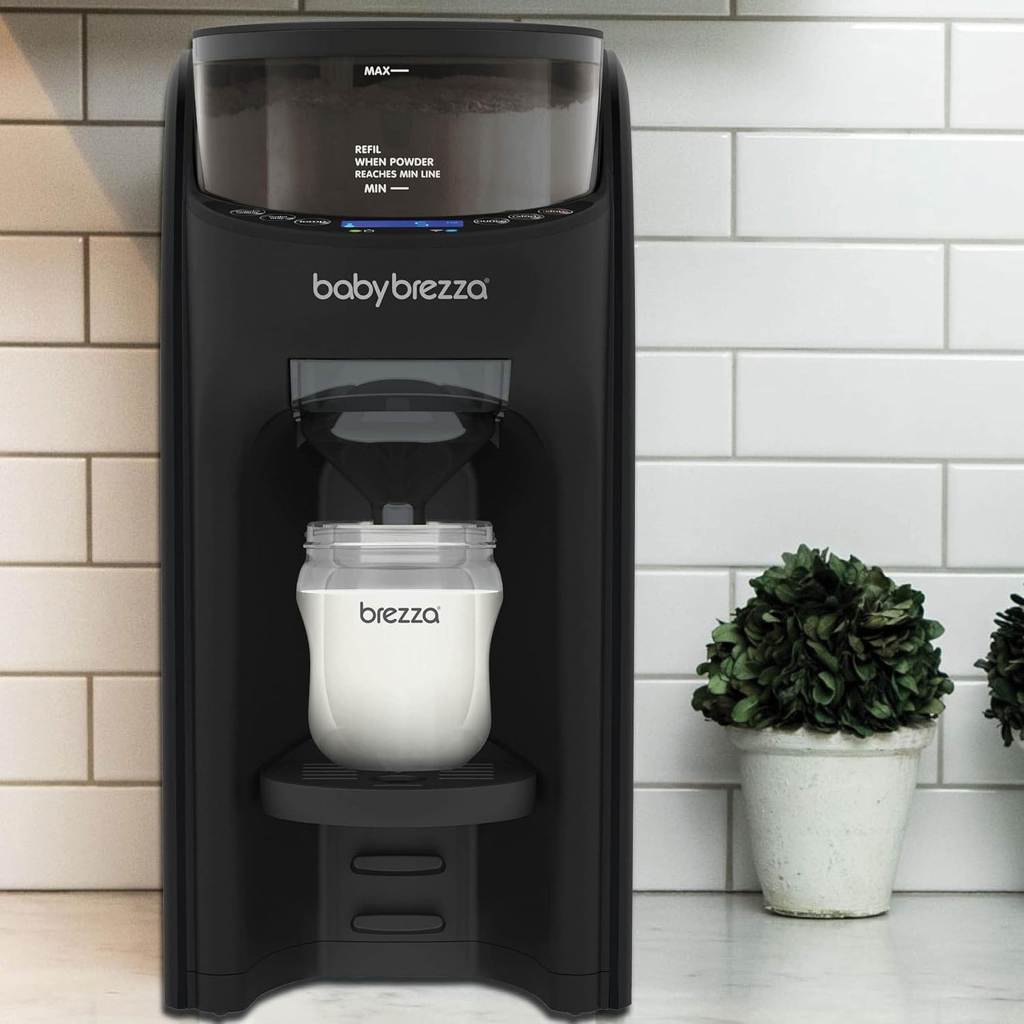 Baby Brezza Formula Pro Advanced préparateur de biberons auto, noir