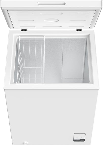 CHiQ congélateur coffre 142L, inverter, -32°C rapide, grille métal, silencieux