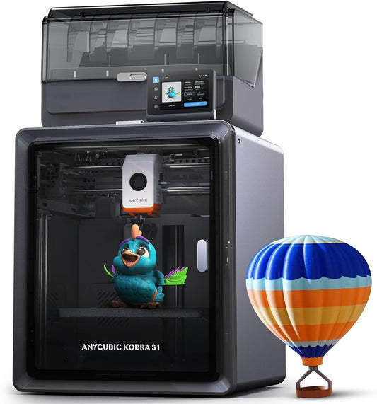 Anycubic Kobra S1 imprimante 3D CoreXY, 250x250x250mm, multicolore, 600mm/s