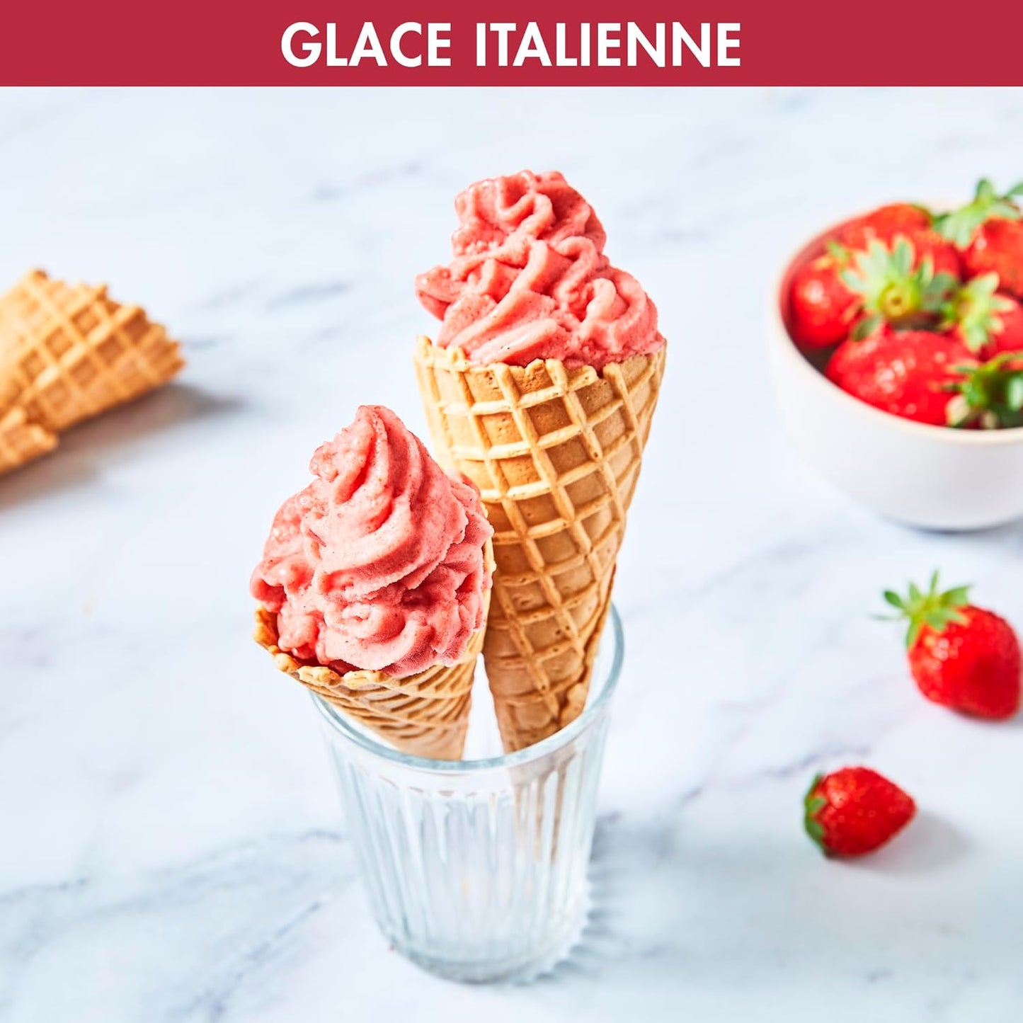 Magimix Gelato Expert sorbetière 11680, turbine pro, granité/glace italienne