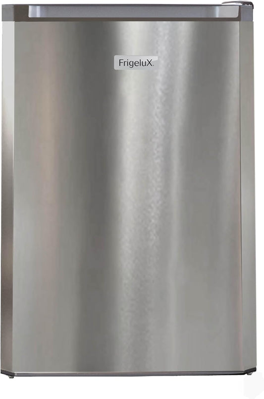 FrigeluX réfrigérateur RTT127XE silver table top 120L