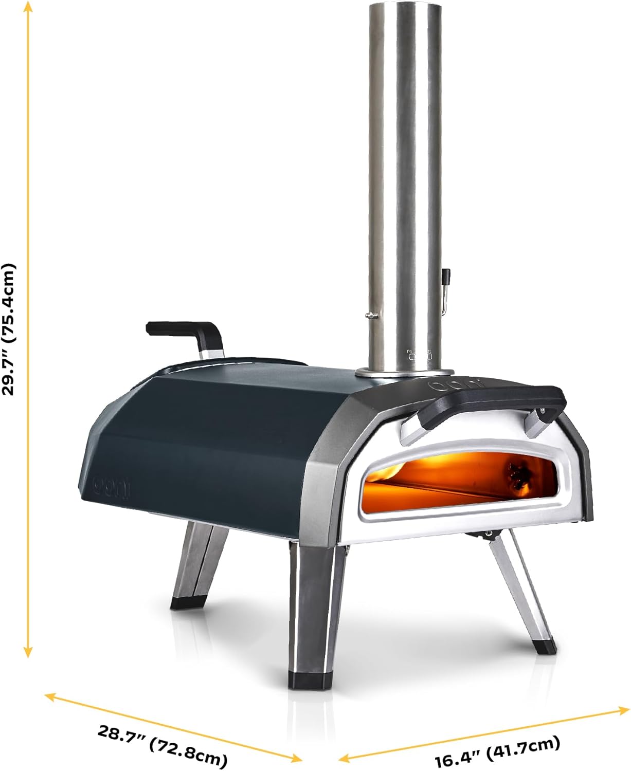 Ooni Karu 2 four à pizza bois/gaz extérieur, portable, cuisson pierre
