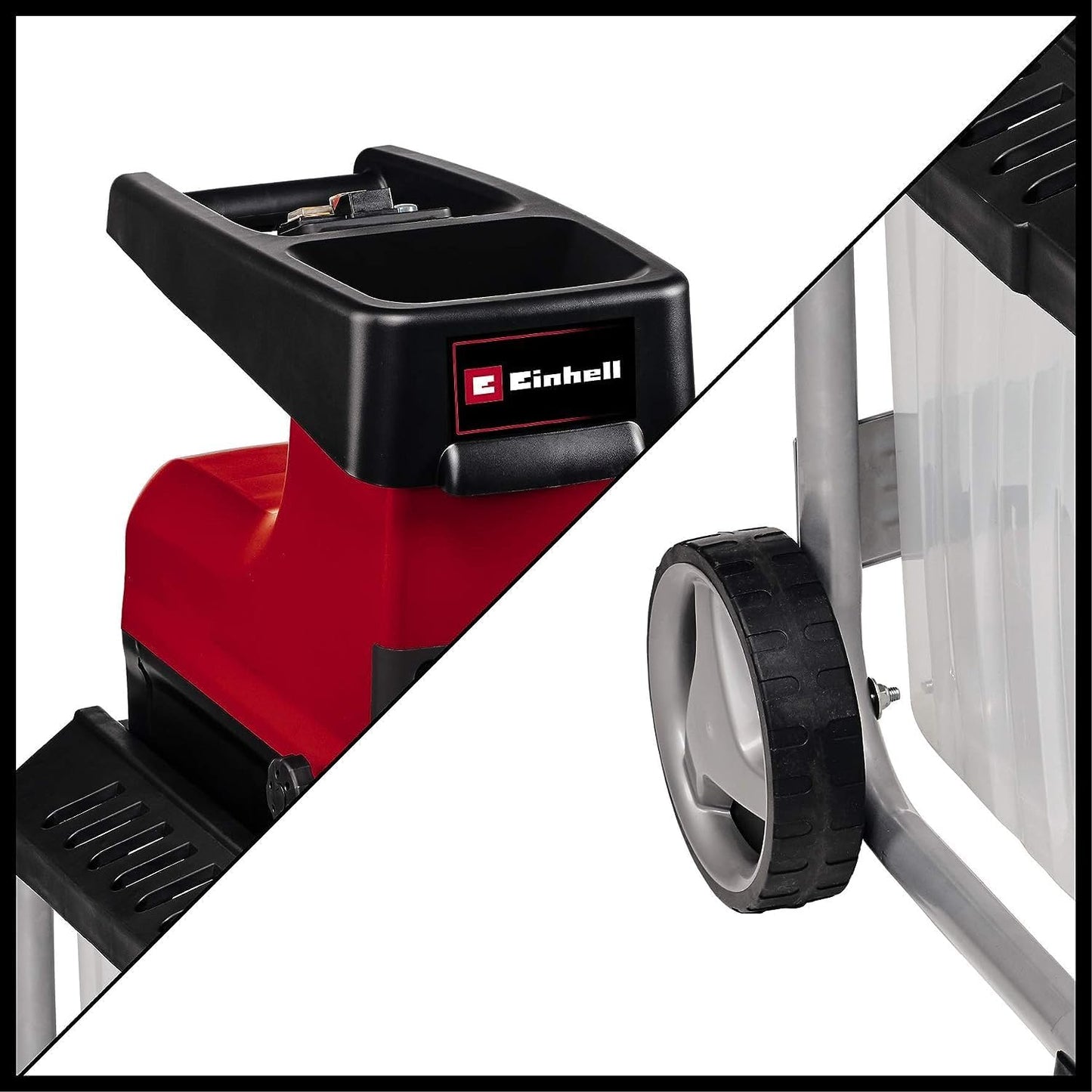 Einhell broyeur végétaux silencieux GC-RS 60 CB, 2800W, bac 60L