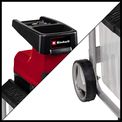 Einhell broyeur végétaux silencieux GC-RS 60 CB, 2800W, bac 60L