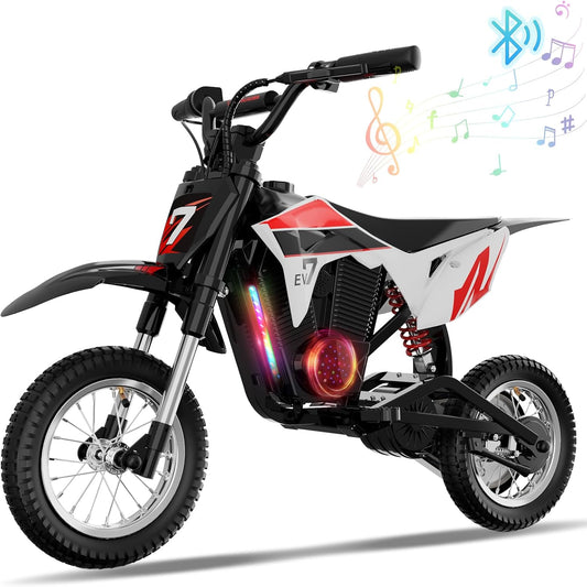 EVERCROSS EV12M Pro moto enfant 300W, LED, Bluetooth, autonomie 15km