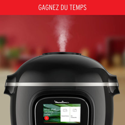 Moulinex Cookeo Touch Wifi multicuiseur 6L, 250 recettes, écran/app CE902800