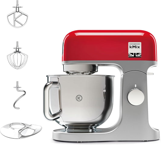 Kenwood KMX750RD robot pâtissier 1000W, bol 5L, rouge