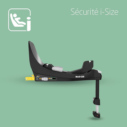 Maxi-Cosi Zelia S poussette 3-en-1 + base ISOFIX FamilyFix, 0–4 ans, gris