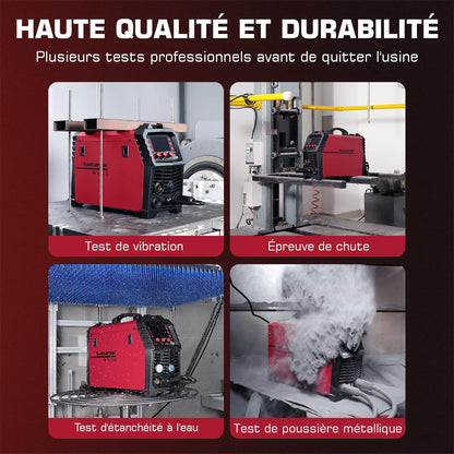 ARCCAPTAIN poste soudure MIG MAG 6-en-1, 200A, TIG, sans gaz, multi-process